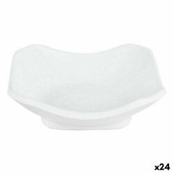 Set di Degustazione Viejo Valle Troya Bianco Melammina Quadrato 11 x 11 x 3,5 cm (24 Unità)