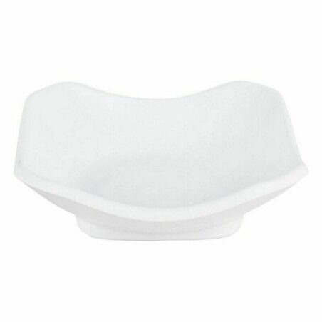Set di Degustazione Viejo Valle Troya Bianco Melammina Quadrato 11 x 11 x 3,5 cm (24 Unità)