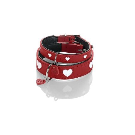 Collare per Cani Hunter Love M/L 47-54 cm Rosso