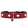 Collare per Cani Hunter Love Rosso XS 24-28 cm