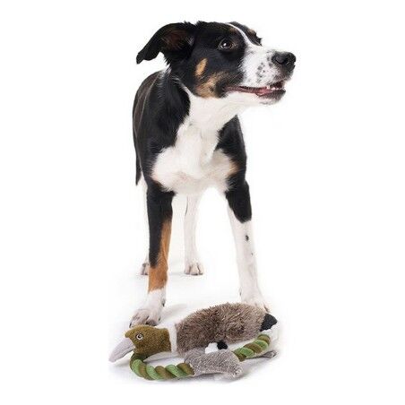 Peluche per cani Hunter Wildlife Train Con corda Anatra (26 cm)
