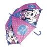 Ombrello Automatico Minnie Mouse Lucky Azzurro Rosa (Ø 84 cm)