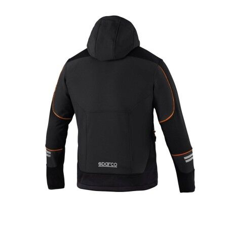 Giacca Antivento Sparco TECH SOFT-SHELL Nero Arancio L