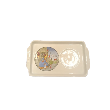 Tazza con Vassoio in Ceramica