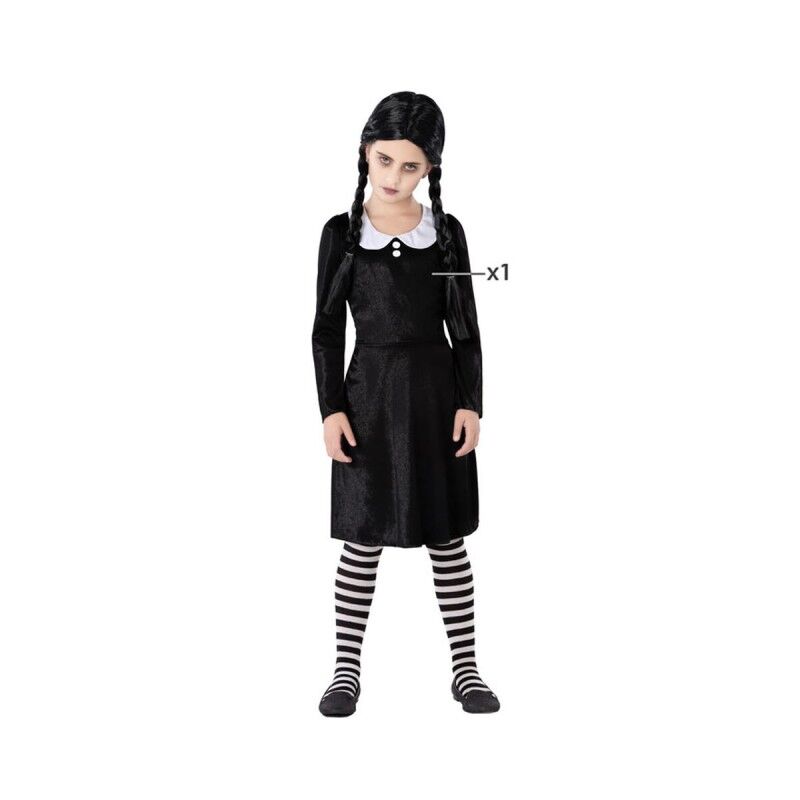 Costume per Bambini Nero Fantasma Bambina Costume per Bambini Nero Fantasma Bambina
