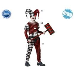 Costume per Bambini Arlecchino 5-6 Anni