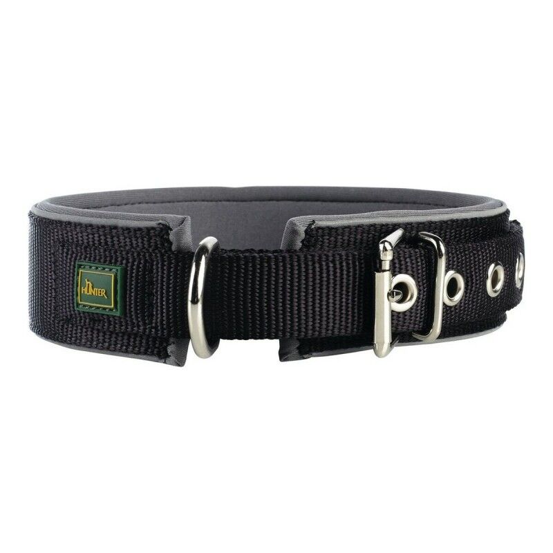 Collare per Cani Hunter Neoprene Reflect Nero Collare per Cani Hunter Neoprene Reflect Nero