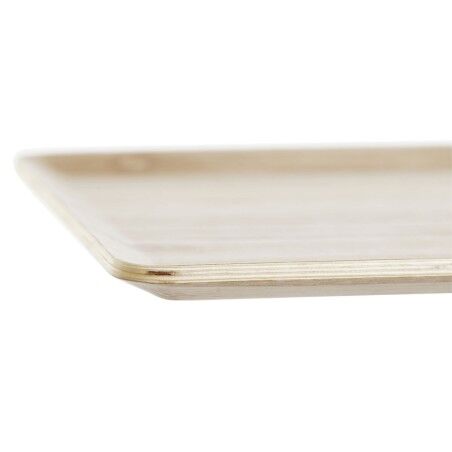 Vassoio DKD Home Decor Naturale Bambù 27 x 20 cm 27 x 20 x 0,8 cm