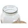 Dispenser di bevande Home ESPRIT Silicone Bambù Cristallo Plastica 5,5 L 37 x 25 x 46 cm