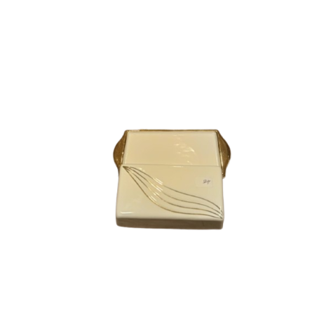 Burriera in Ceramica lavorato in Oro