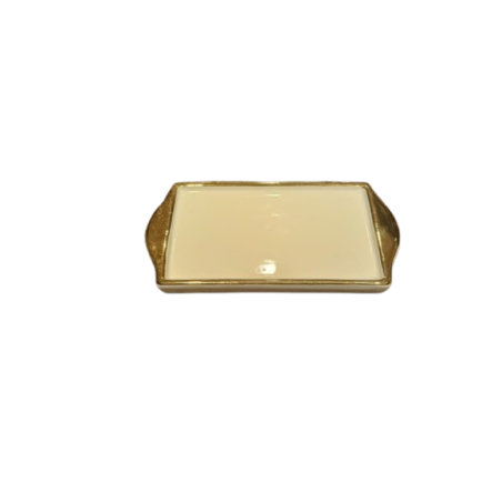 Burriera in Ceramica lavorato in Oro