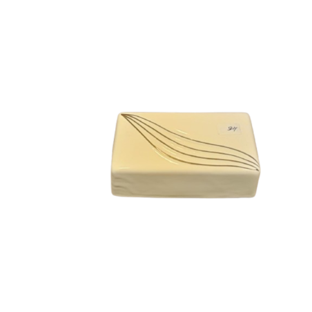 Burriera in Ceramica lavorato in Oro