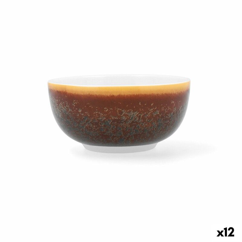 Ciotola per Aperitivi Ariane Decor Marrone Ceramica 12 cm (12 Unità) Ciotola per Aperitivi Ariane Decor Marrone Ceramica 12 cm (12 Unità)