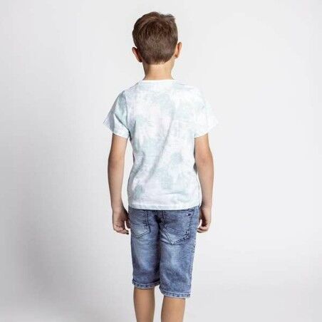 Maglia a Maniche Corte per Bambini Stitch 12 Anni