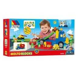 Camion con Blocchi di Costruzioni Moltó 19470 (82 cm) (10 pcs)