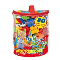 Set di Costruzioni Moltó 12461 80 Pezzi