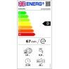Lavastoviglie Samsung DW50DG450B00ET 45 cm