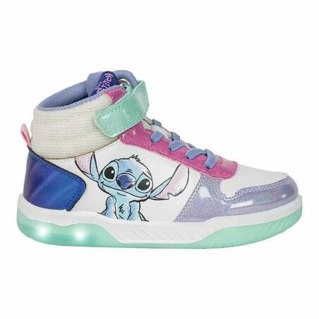 Scarpe Sportive per Bambini Stitch Bianco