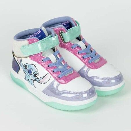 Scarpe Sportive per Bambini Stitch Bianco