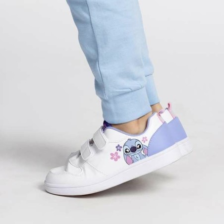 Scarpe Sportive per Bambini Stitch Bianco