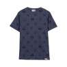 Maglia a Maniche Corte Uomo Marvel Blu scuro