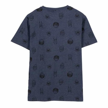 Maglia a Maniche Corte Uomo Marvel Blu scuro