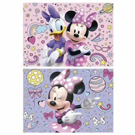 Set di 2 Puzzle Educa Minnie Mouse 48 Pezzi