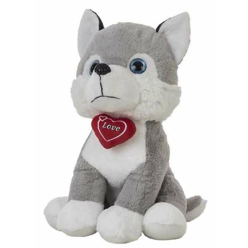 Peluche Husky Cuore 48 cm Peluche Husky Cuore 48 cm