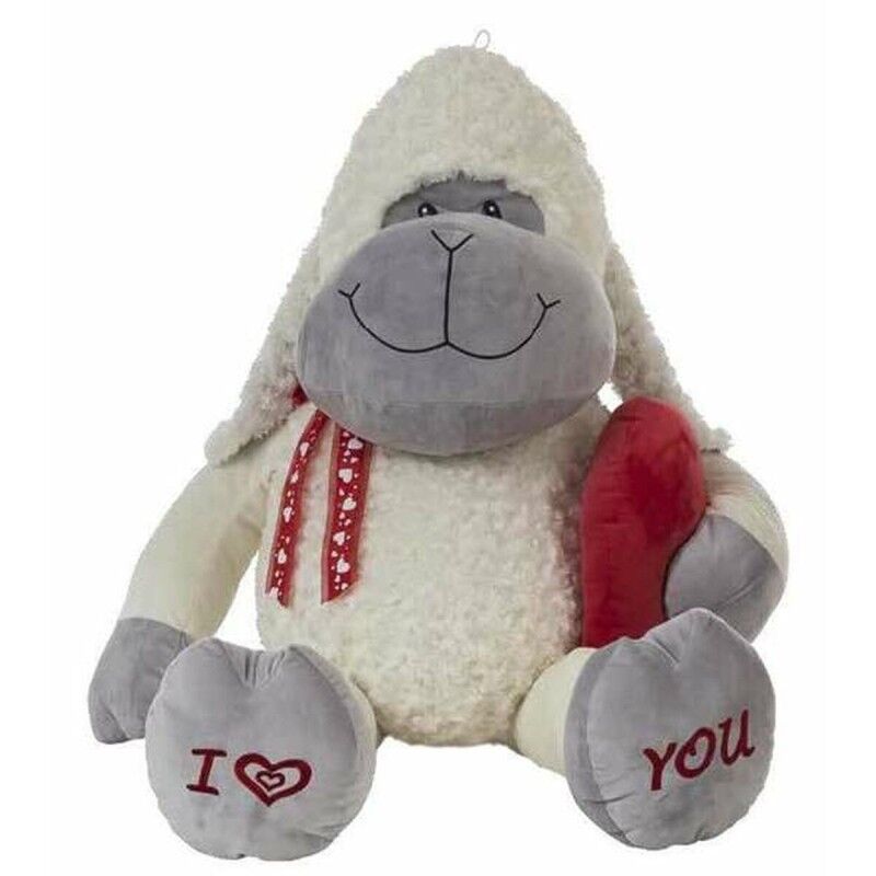 Peluche Amour 38 cm Cuore Pecora Peluche Amour 38 cm Cuore Pecora