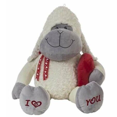 Peluche Amour 38 cm Cuore Pecora