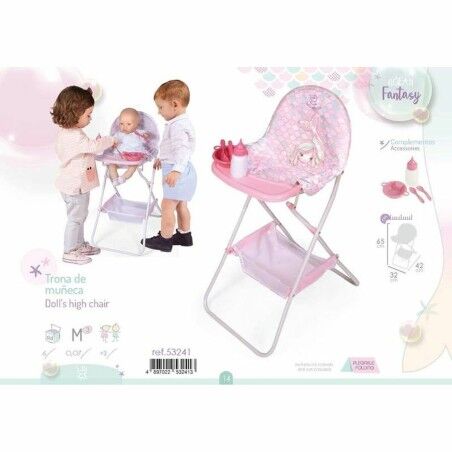 Seggiolina per Bambole Decuevas Ocean Fantasy  Seggiolone 65 x 32 x 42 cm