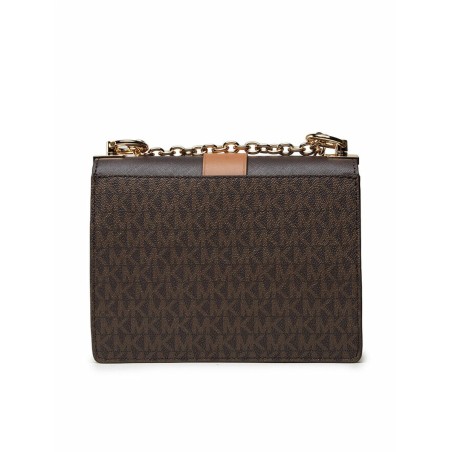 Borsa a Tracolla Michael Kors GREENWICH Marrone 21 x 17 x 7 cm
