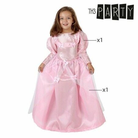 Costume per Bambini Th3 Party Rosa Fantasia (1 Pezzi)