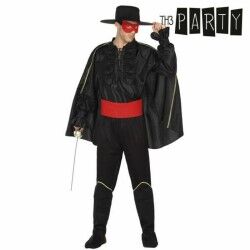Costume per Adulti Th3 Party Nero Supereroe (7 Pezzi)