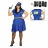 Costume per Adulti Th3 Party Azzurro