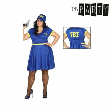 Costume per Adulti Th3 Party Azzurro