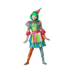 Costume per Bambini Pagliaccio Donna 10-12 Anni