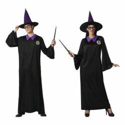 Costume per Adulti Nero Fantasia (2 Pezzi)