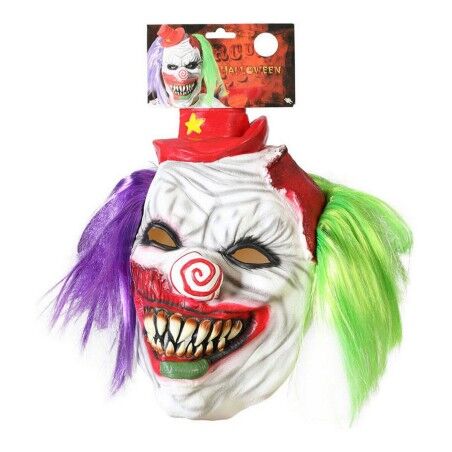 Maschera Halloween Multicolore Pagliaccio Malvagio