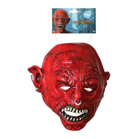 Maschera Halloween Rosso Demonio