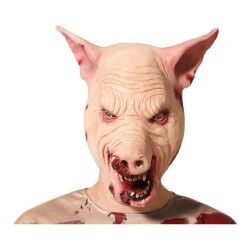 Maschera Halloween Rosa Maiale