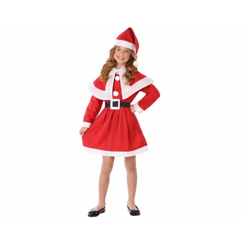 Costume per Bambini Rosso Mamma Natale Natale Bambina Costume per Bambini Rosso Mamma Natale Natale Bambina