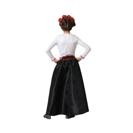 Costume per Bambini Scheletro 10-12 Anni (2 Pezzi)