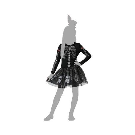 Costume per Bambini Scheletro 10-12 Anni
