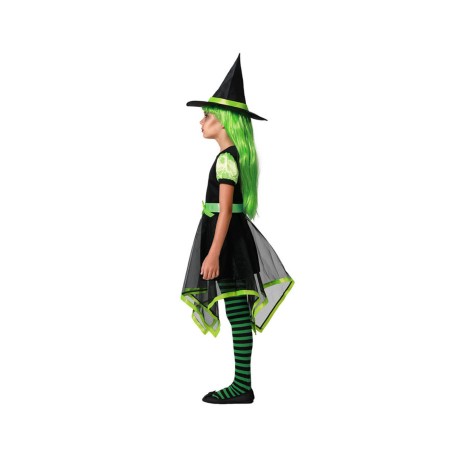 Costume per Bambini Verde Strega