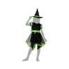 Costume per Bambini Verde Strega