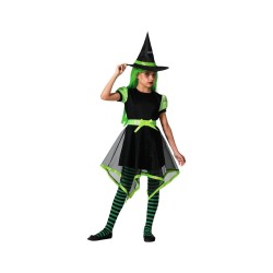 Costume per Bambini Verde Strega