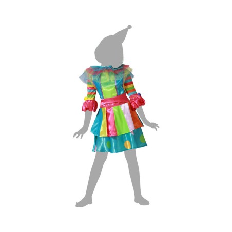 Costume per Bambini Pagliaccio Donna