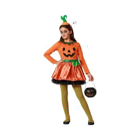 Costume per Bambini 7-9 Anni Zucca