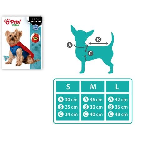 Costume per Cane Eroe di Fumetti